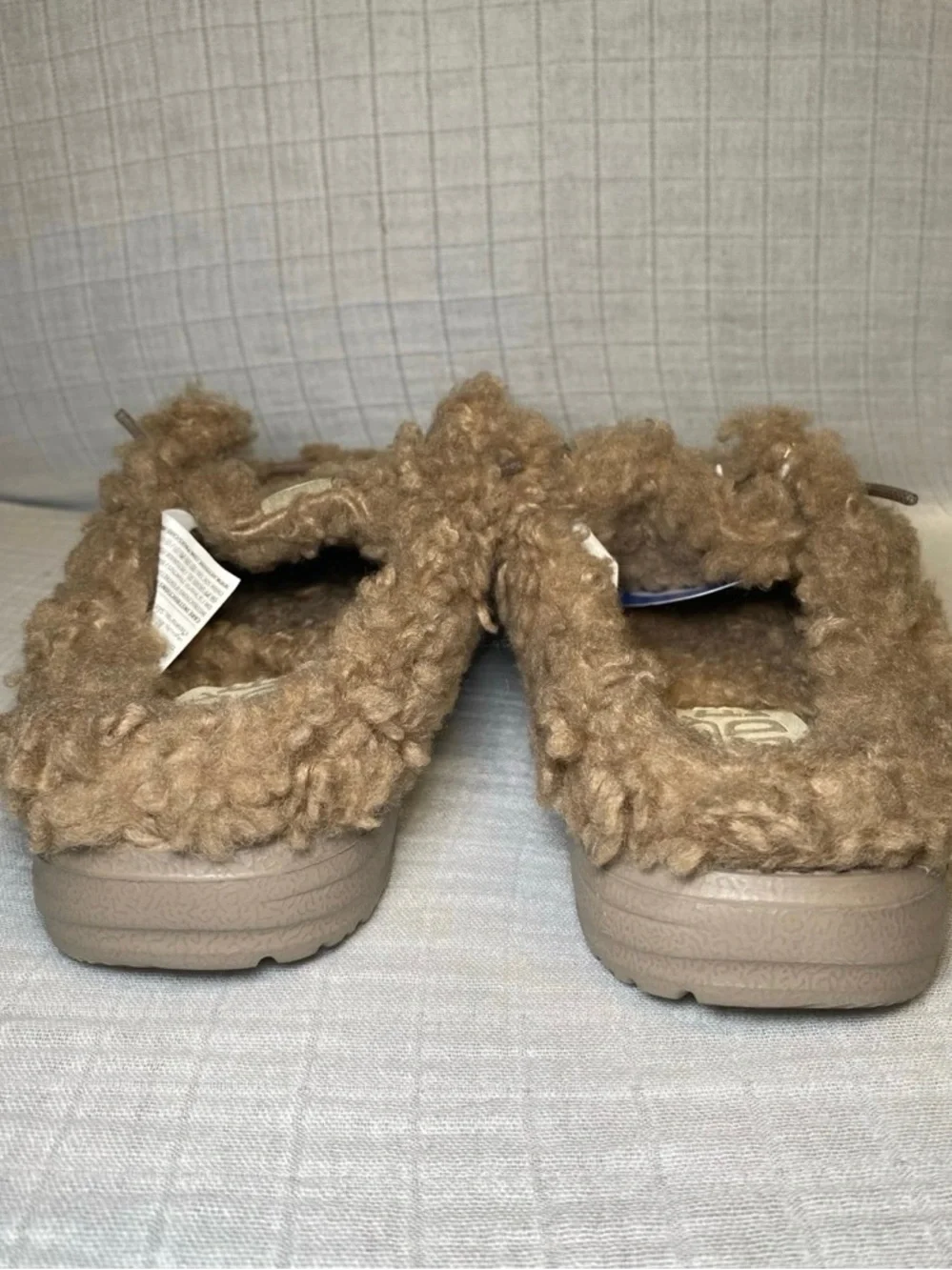 Hey Dude Teddy Slippers